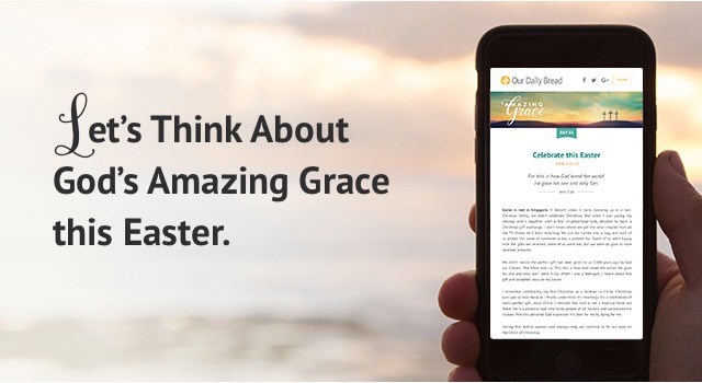 Let's Think About Amazing Grace this Easter